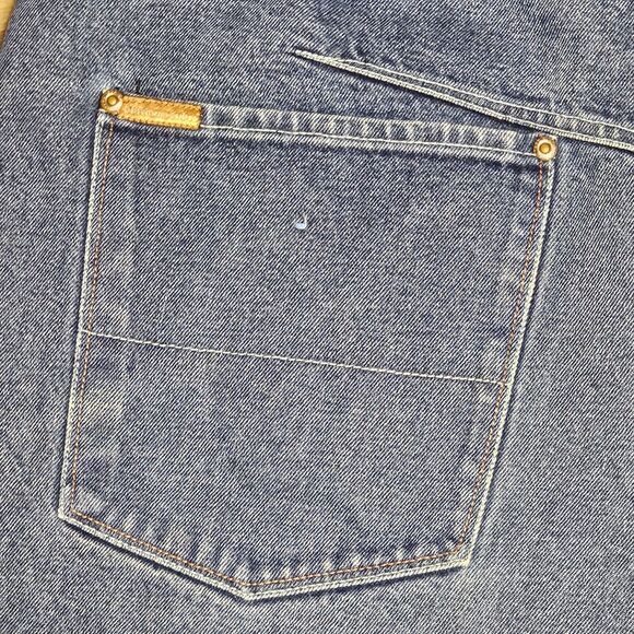 Platinum Fubu Jeans Fat Albert Streetwear Baggy Y2K HipHop Urban Junkyard Sz 40 - Picture 15 of 16